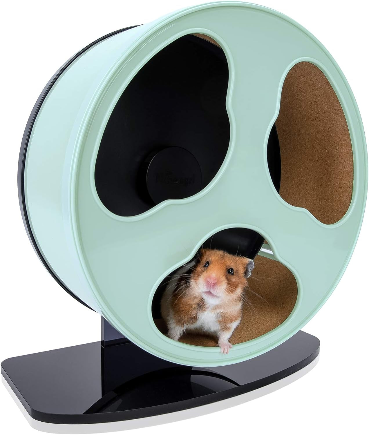 Quiet Hamster Exercise Wheel - Clouds Series Hamster Running Wheels for Dwarf Syrian Hamsters Gerbils Mice or Other Small Sized Pets